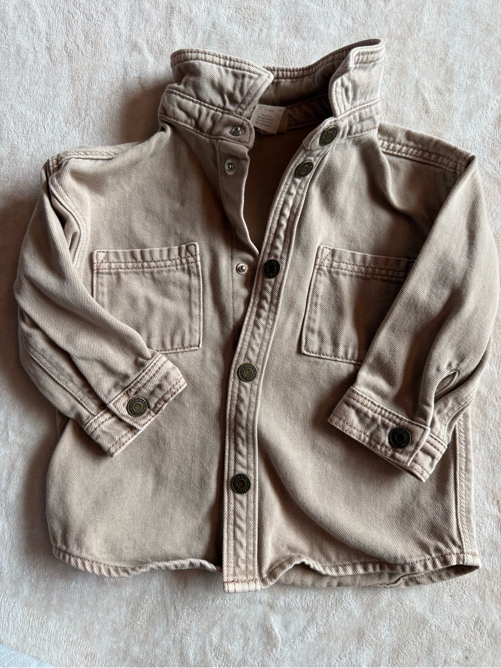 H&M Beige Kids Jean Jacket